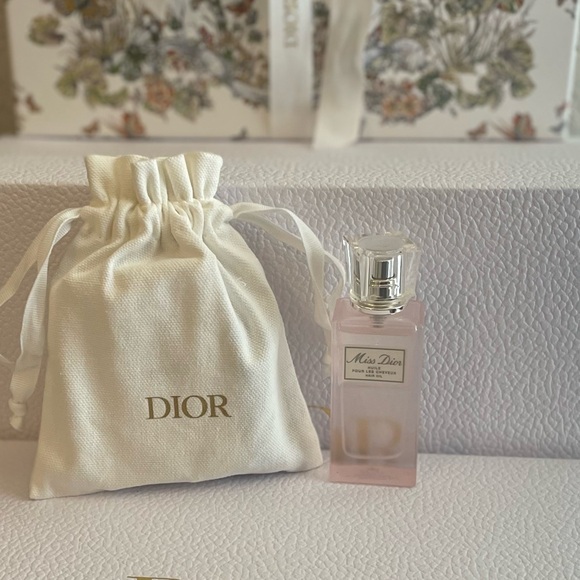 Miss Dior Hair Oil & Drawstring Bag NEW - Picture 4 of 8